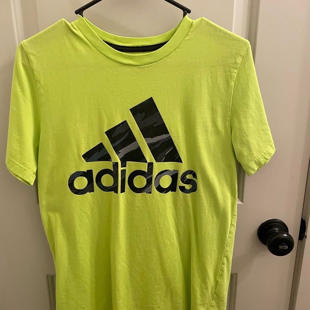 Adidas Lime Green Tee
